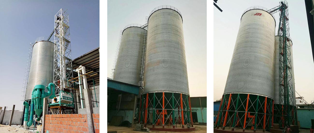 200T Wheat Silo 