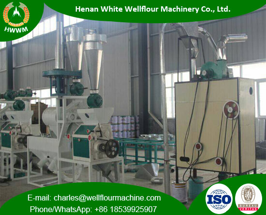 200kg-500kg Per Hour Wheat Flour Mill