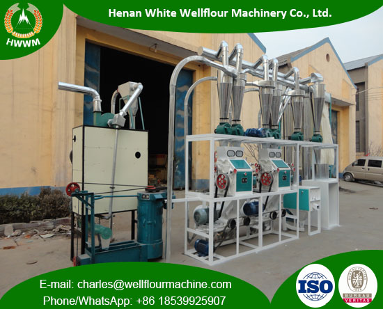 10-40 Tons Per Day Wheat Flour Mill