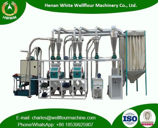 10-40 Tons Per Day Wheat Flour Mill