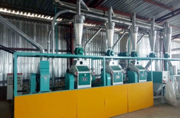 Multiple Grain Processing Machinery in Zimbabwe Farm 