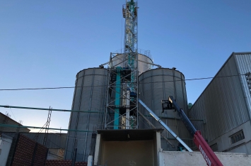 Algeria Another Capacity 1000T Silo and 60T/H Pre-Cleaning