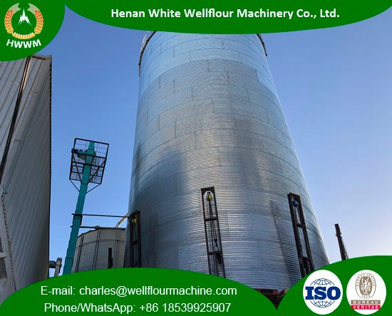 500-2000T Galvanized Assembled Steel Silo