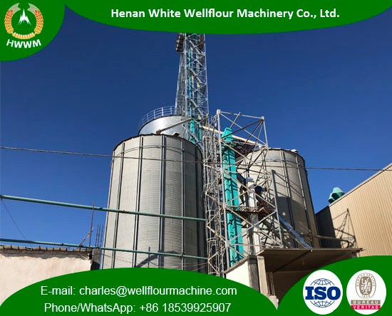 500-2000T Galvanized Assembled Steel Silo