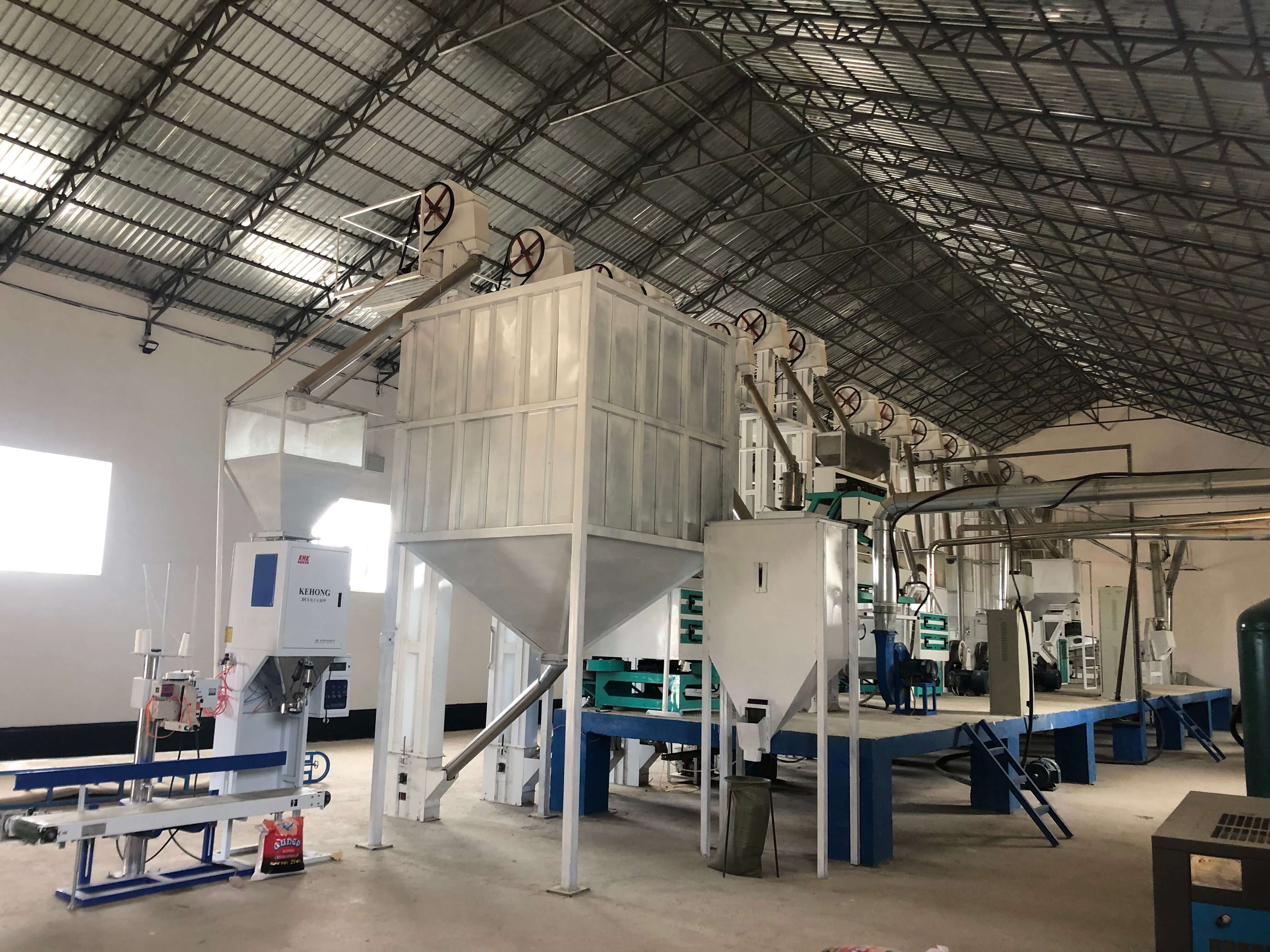 A New 80-100TPD Rice Mill Successfully Installed and Tested in Kazakhstan