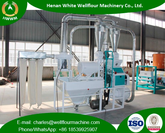 150-200kg/h Combine Maize Mill