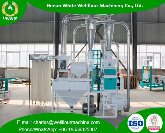 150-200kg/h Combine Maize Mill