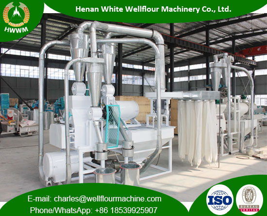 150-200kg/h Combine Maize Mill