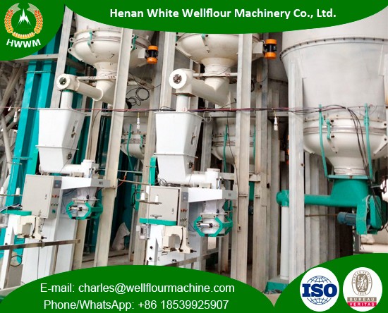 100-200TPD Steel Structure Wheat Flour Mills