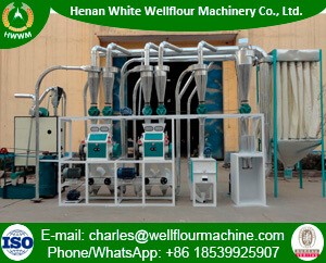 10-40 Tons Per Day Wheat Flour Mill